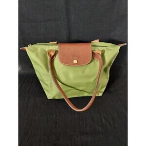 Longchamp le Pliage Tote Bag Small Green